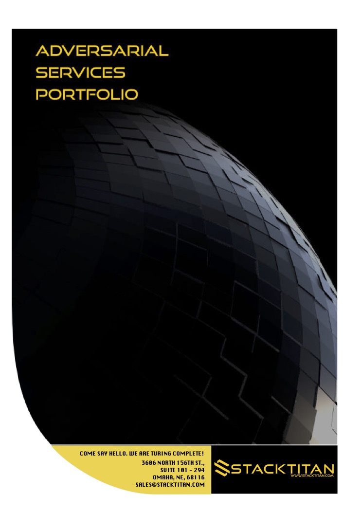 Download STACKTITAN Portfolio PDF